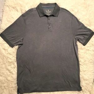 Nat Nast Gray Golf Polo